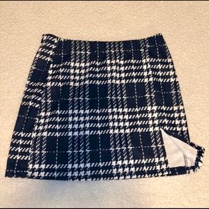 Plaid Mini Skirt